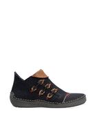 Rieker Short Cuff Ankle Boot Black image