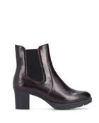 Rieker Platform Chelsea Ankle Boot Dark Wine image