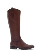 Gabor Leather Knee High Boot Saddle image