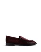 Gioseppo Classic Leather Loafer Deep Red image
