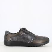 Waldlaufer Ira Laced Trainer Slate Grey