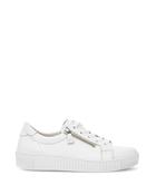 Gabor Classic Leather Trainer White image