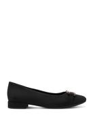 Jana Classic Low Court Buckle Black