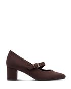 Jana High Heel Mary Jane Mocca image
