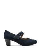 Jana Jet Velvet Mary Jane Navy image