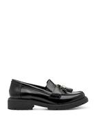 Jana Classic Toggle Loafer Black