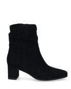Caprice Stretch Slouch Ankle Boot Black image
