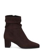 Caprice Stretch Slouch Ankle Boot Dark Brown image