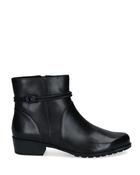 Caprice Classic Short Ankle Boot Black Nappa image