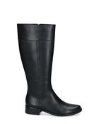 Caprice Classic Low Heel Leather Knee High Black image
