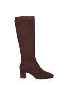 Caprice Stretch Knee High Boot Dark Brown image