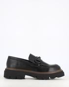 Cinders Edit Classic Buckle Loafer Black image