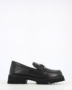 Cinders Edit Classic Chunky Loafer Black