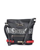 Rieker Large Messenger Bag Black Multi