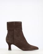 Regarde Le Ciel Hadley Cuff Suede Boot Dark Brown image