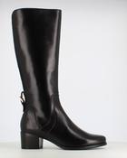 Regarde Le Ciel Jolene Knee High Leather Boot Black