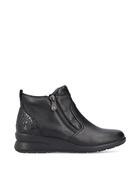 Rieker Double Zip Boot Black Granite image