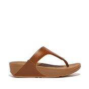 Fitflop Lulu Leather Toe Post Tan