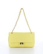 Marina Galanti Quilted Leather Shoulder Bag Lemon image