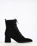 Regarde Le Ciel Millie Laced Suede Ankle Boot Black image