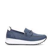 Rieker Low Wedge Loafer Atlantis Blue