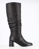 Regarde Le Ciel Neva Leather Knee High Boot Black image