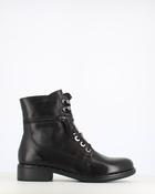 Regarde Le Ciel Roxana Laced Ankle Boot Black image