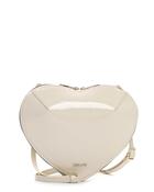 Tamaris Heart Shape Bag Patent Cream image
