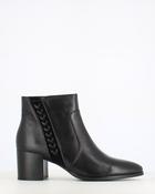 Regarde Le Ciel Taylor Arrow Leather Ankle Boot Black image