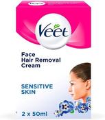 Veet -silky fresh hair removal cream for face image