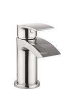 Crosswater Flow Mini Basin Monobloc with Click Clack Waste Chrome image