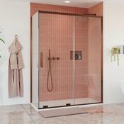 Crosswater OPTIX 10 Single Sliding Shower Door &amp;amp; Optional Side Panel
