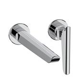 Crosswater Foile 2 Hole Wall Mounted Basin Mixer Tap image