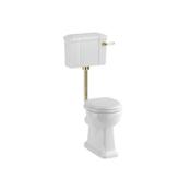 Burlington Low-Level Toilet With Standard WC Pan Traditional image