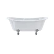 Burlington Bateau Freestanding Double-Ended Bath 1700mm Acrylic image