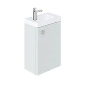 Cameo 400mm Wall Hung Cloakroom Unit And Basin image