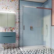 Crosswater DESIGN 8 Single Sliding Shower Door With Soft Close &amp;amp; Optional Side Panel