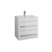 Ikon Gloss White Wall Hung Unit with Basin or Worktop image