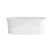 Burlington London Round Double-Ended Bath 1800x850mm image