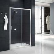 Merlyn MBox Sliding Shower Door In Recess - Chrome image
