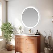 SN-14 Round LED Bathroom Mirror - 600x600mm image