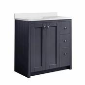 Lansdown Floorstanding Underslung Unit With Basin and Worktop- All colours and sizes