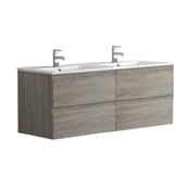 Viena Grey Ash 1200 Double Wall ​Unit &amp;amp; Basin