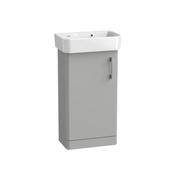 Arlo 440mm Cloakroom Floorstanding Vanity Unit and Basin with Chrome Handle