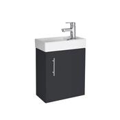 Skaros 400mm Wall Hung Cloakroom Unit And Basin image
