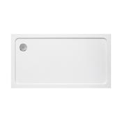Low Profile Rectangular Shower Tray – White image