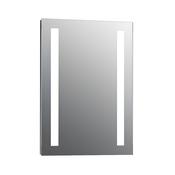 Niall 500x700mm Twin Vertical Strip Illuminated LED Touch Mirror with Demister image