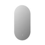 Raffy 400x800mm Illuminated Backlit LED Oval Touch Mirror with Demister image