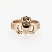 GENTS 9CT ROSE GOLD CLADDAGH RING image