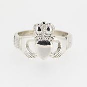 GENTS SILVER CLADDAGH RING